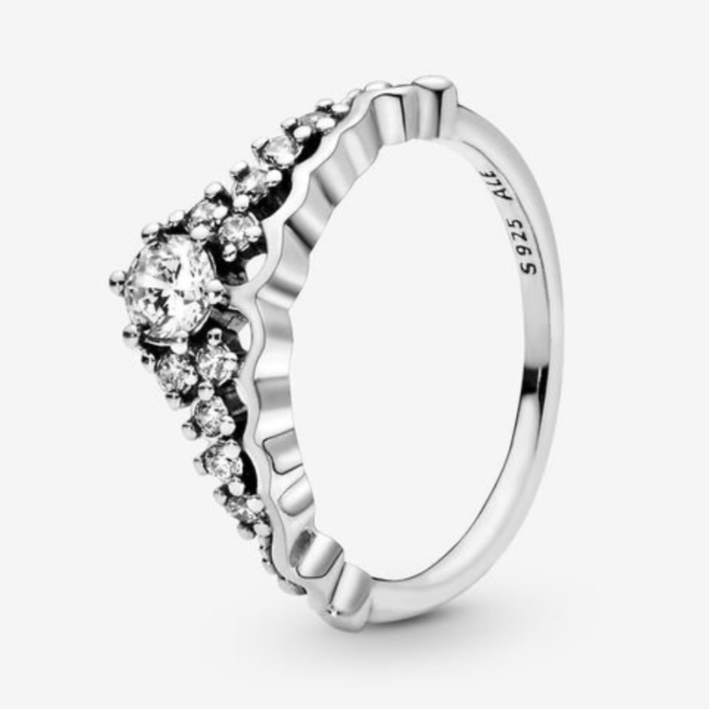 Pandora Sterling Silver Tiara Ring